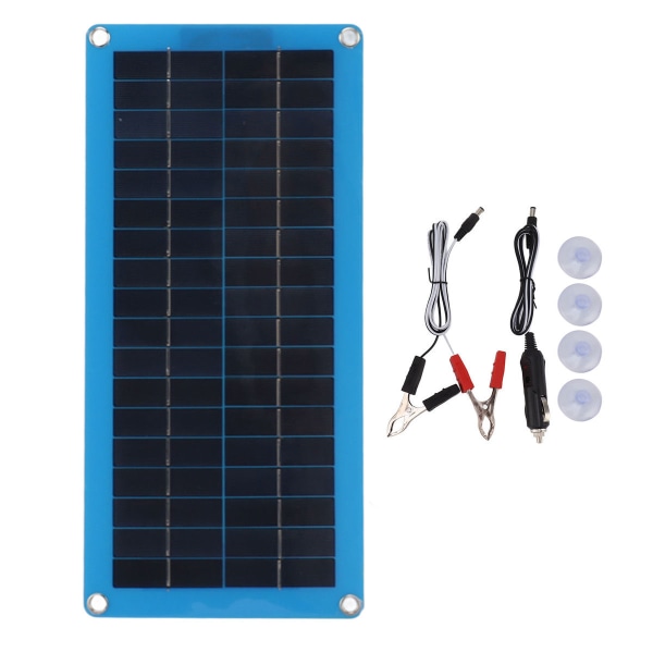 300W Solar Kit flexibel solpanel Monokristallin Pv-modul，solar panel + controller blue