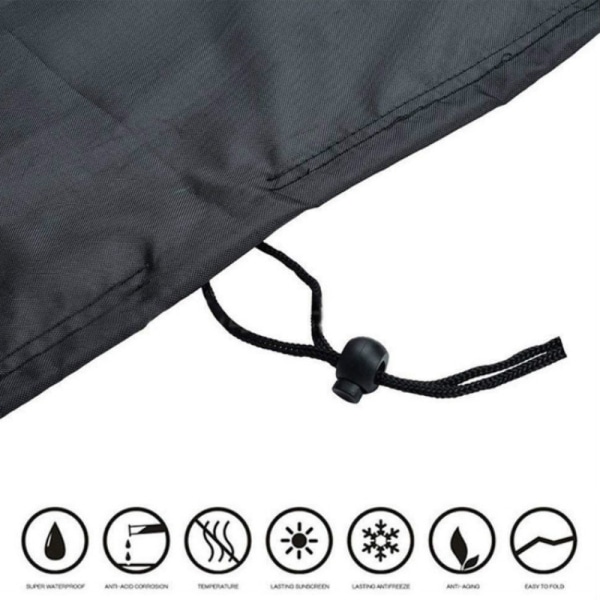 210D Oxford Zipper Sling Chair Swing Cover Vattentätt cover för trädgårds- och utemöbler 190 X 115 cm
