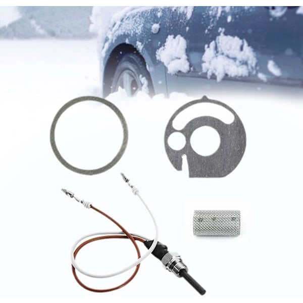 4 st Luftdieselvärmare glödplugg servicepaket,glödplugg, glödplugg, brännarpackning, motorpackning för Eberspacher Hydronic D4WS, 5WZ, D5WS, D5WSC