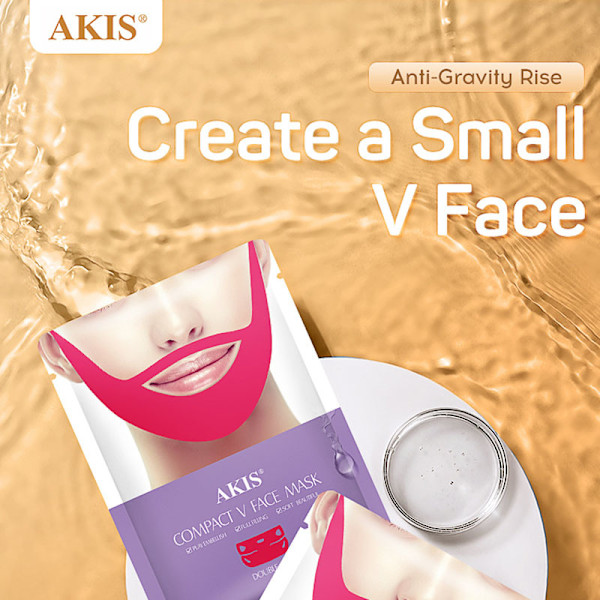 10st Ansiktsmask Face V Shaper Slimming Band Lyft upp dubbelhakan 10pcs