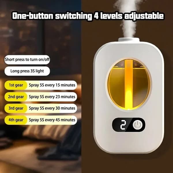 2 stk luftfukter USB aromaterapi skrivebordsdiffuser forstøverinstrument skrivebordsluftfukter dekningsapparat med tidsfunksjon