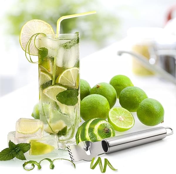Set med 2 citronrivjärn i rostfritt stål