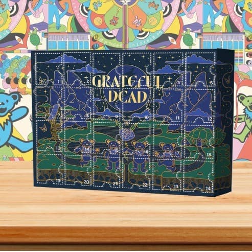 Grateful Dead Adventskalender Jul 2024 Advent Blind Bokser