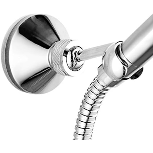 Väggmonterad duschhållare Väggmonterad duschmunstycke 360° vridbar för handdusch eller duschhuvud