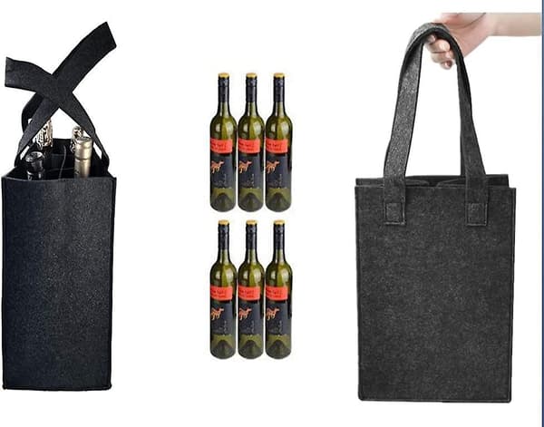 Presentpåse för vinflaskor Vinpåse 6 flaskor Presentpåse för vinflaskor Reu