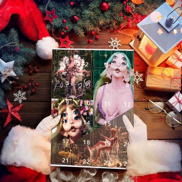 Melanie Martinez Blind Box Julekalender Nedtelling Blind Box Akryl Flat Pendel A