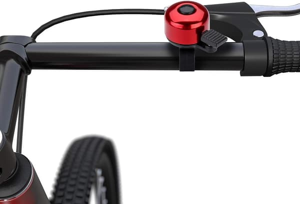 2Bike Ringklocka i Aluminium