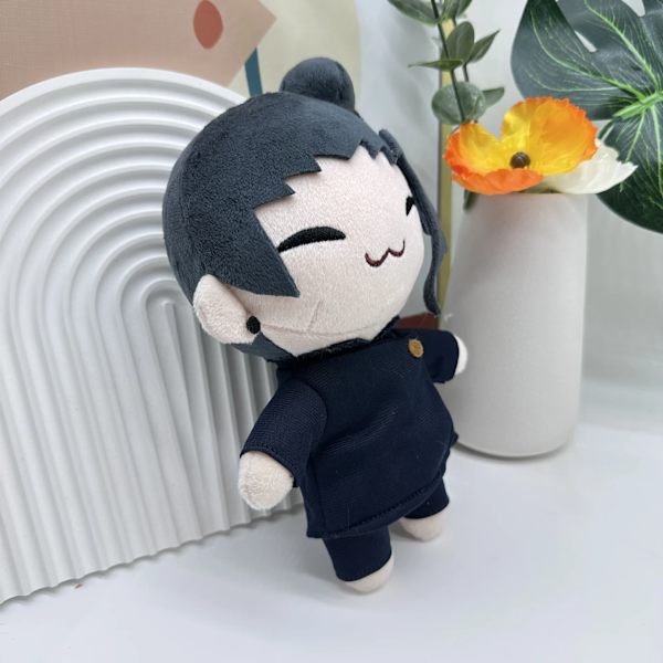 20cm Ny Jujutsu Kaisen handdocka plyschleksak Leksaker Söt Mjuk Fylld Gojo Och Geto Kudde Dockor För Gåva vit