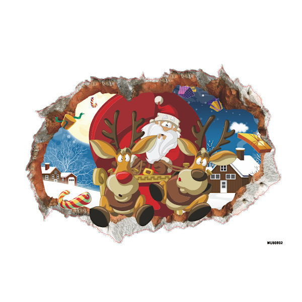Jul Led Lantern Light Batteridriven Julgran Jultomte Decor，D Vit julgranslykta