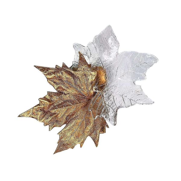 Maple Leaf Kristall Vägglampa LED Sovrum Vägglampa Vardagsrum D