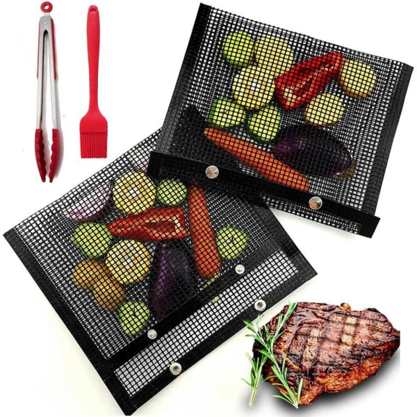 Grillposer Gjenlukkbare mesh for griller