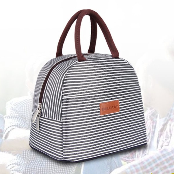 Frokosttaske Tote Taske Frokosttaske til Kvinder Madkasse Isoleret Frokostbeholder