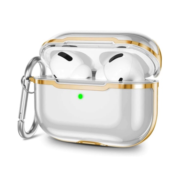 Lämplig för Airpods3 skyddsfodral Apple galvanisering Transparent fodral Airpods hörlursfodral