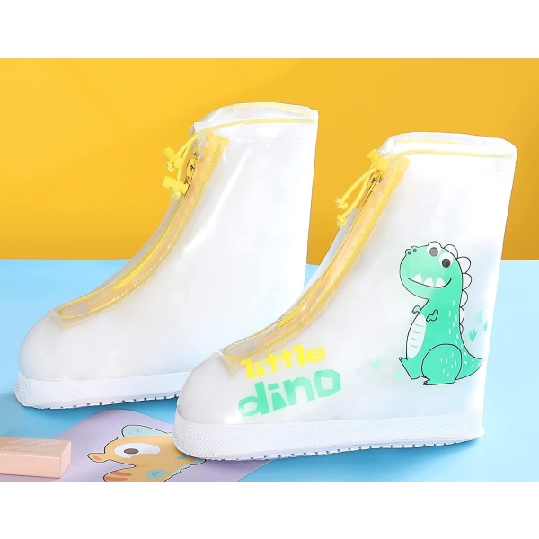 återanvändbara skoöverdrag för barn Vattentäta lätta halkfria skoöverdrag för cykling, regn och snö på leriga vägar, storlek XL