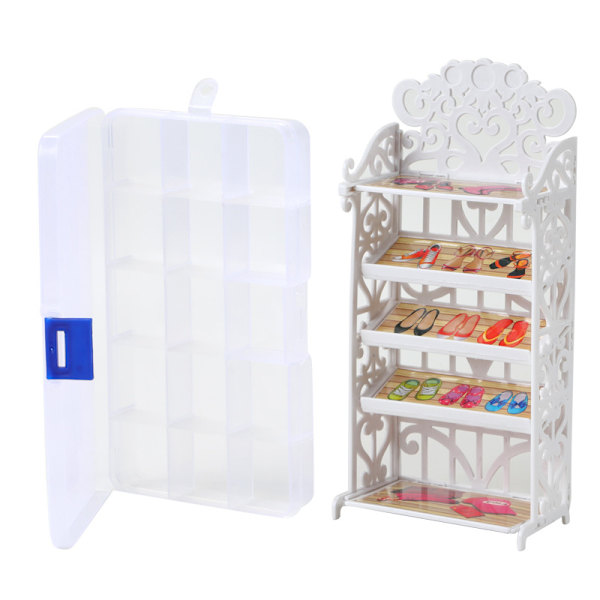 1 set 30 cm Barbie Doll Skor, väskor, kläder, tillbehör, byte av leksaker