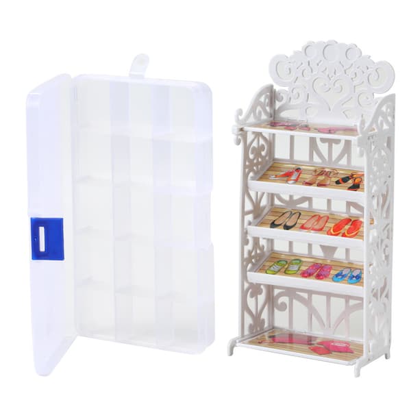 1 set 30cm Barbie docka skor, väskor, kläder, accessoarer, byte av leksaker
