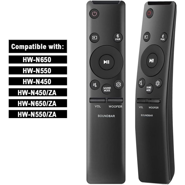 AH59-02767A Universal fjärrkontroll Ersättning för Samsung Soundbar Sound Bar Fjärrkontroll Hemmabio Surround Sound Bluetooth högtalarsystem