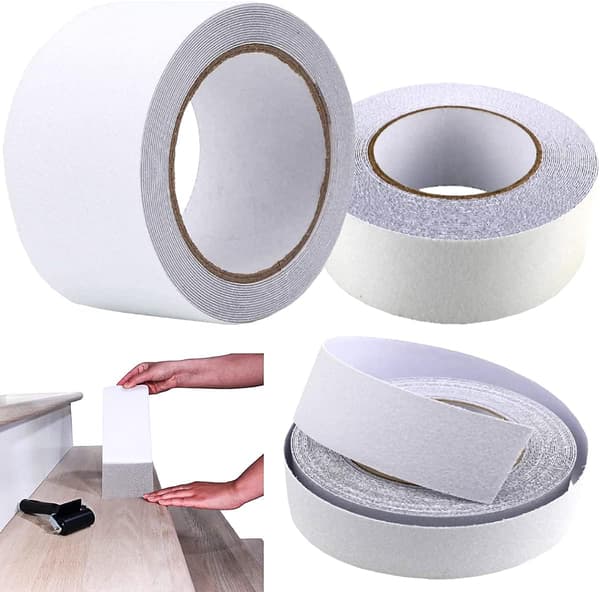 Halkskyddstejp, Högvidhäftande Antiglidtejp Säkerhetstejp, för Trappor och Golv Inomhus Utomhus. Säkerhetstejper 5cm*10M