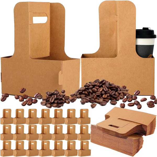 2-koppshållare Dryckeshållare Typ av handtag Engångsmugghållare Pappersmugghållare med handtag Utvändig mugghållare Kaffekoppshållare Restaurang f