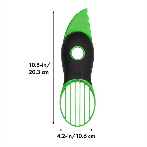 Good Grips 3-in-1 Avocado-viipaloija - Vihreä