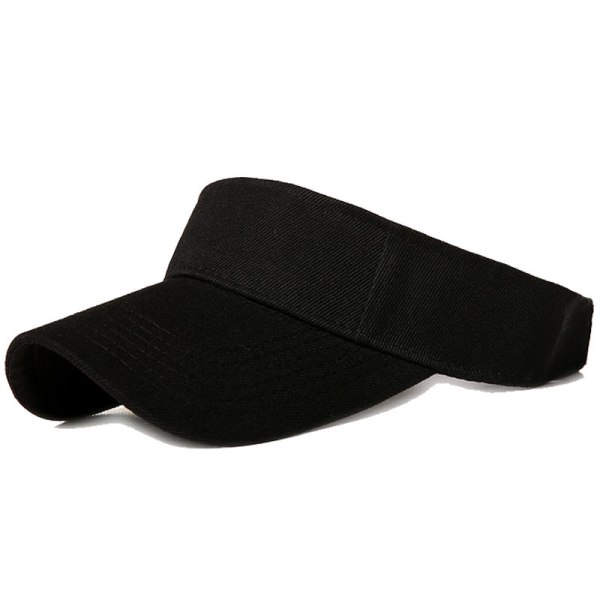 Cap för kvinnor - Cap, Visir Cap Justerbar Sporthatt för män för Golf Cykling Fiske Tennis Löpning Golfkläder (svart)