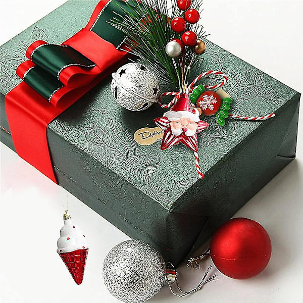 Jul rustfrit stål kageform Jule serie husholdnings kreativ DIY cookie form 24 stykker