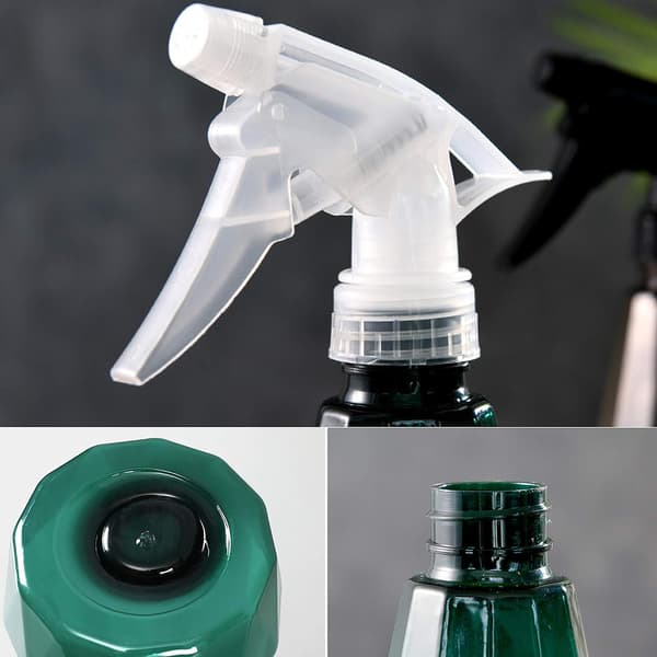 3-pack Sprayflaskor Tom Sprayflaska 500ml Plast Trigger Pump Påfyllningsbar Tom Flaska Med Justerbart Munstycke Klar Flaska För Resor Skönhet Cle