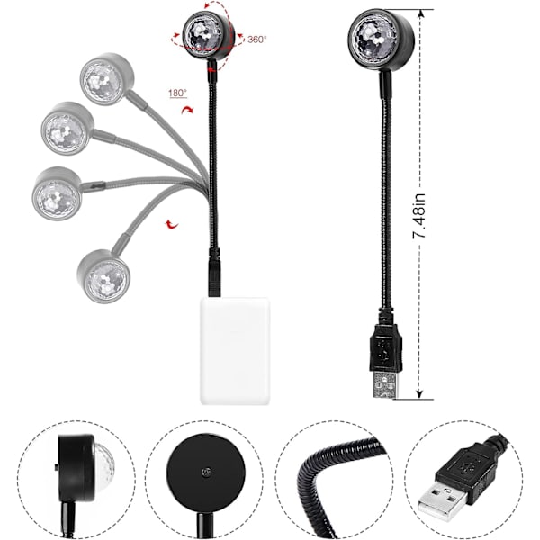 Fairy String Lights, Christmas String Lights Batteridriven Lig