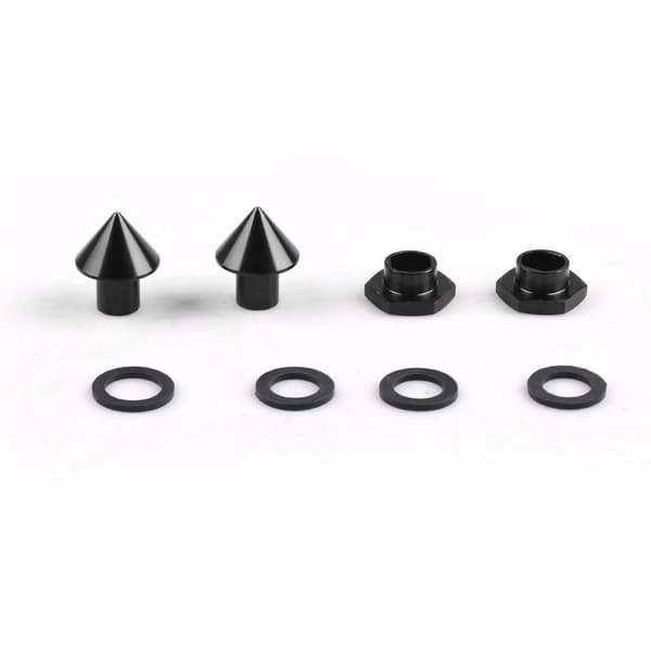 Hardware sæt til bageste glasfjederben passer 92-95 Honda Civic 3Dr Hatchback EG6 CRV Sort