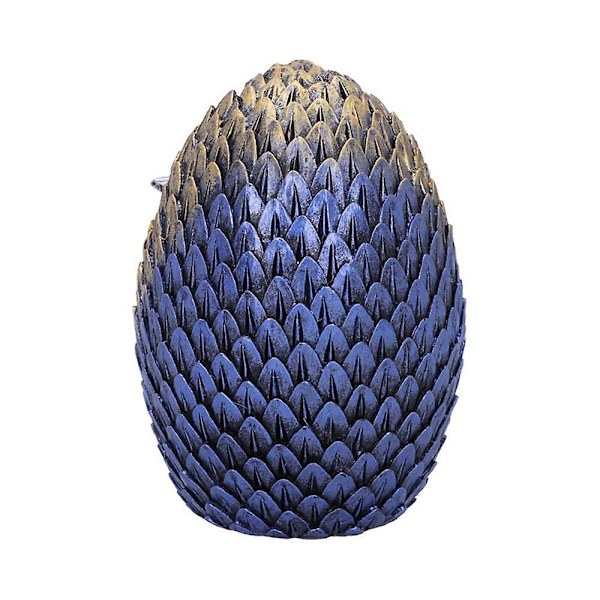 Laava Lohikäärmeen Muna Hartsi Veistos Koti Patsas Koriste Sisustus (violetti)