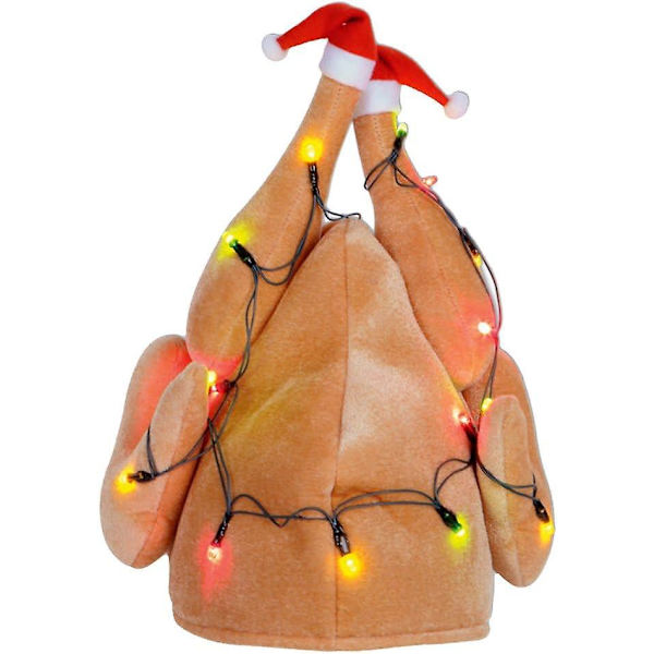 Kalkunhat med Lys til Jul