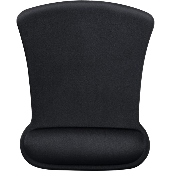 Musematte med håndleddsstøtte, Memory Foam, Sklisikker Gummibase, Ergonomisk Musematte med Håndleddsstøtte - Smertelindring, Komfortabel Datamusematte for