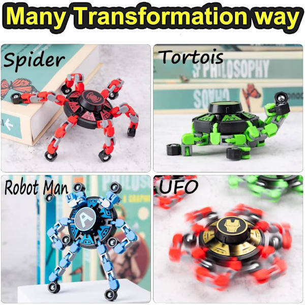 20st Fingertop Gyro Toy Funny Sensory Fidget Toys Twister Fingertop Stress Relief Gyro Toy Finger Hand Spinner Fingertop Spinners Fingertop Decompres