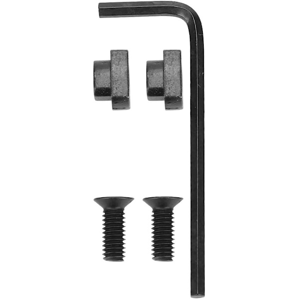 Picatinny Mlok metallskena M-Lok - 9 spårskena set 3/5/9/11 spår Picatinny/Weaver Tillbehör (Storlek: 9-slot)