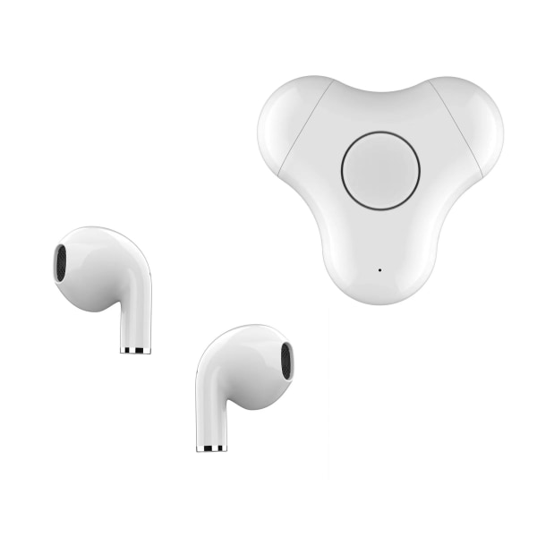 Trådlösa Bluetooth In-Ear hörlurar - vit-Bluetooth hörlurar Kit