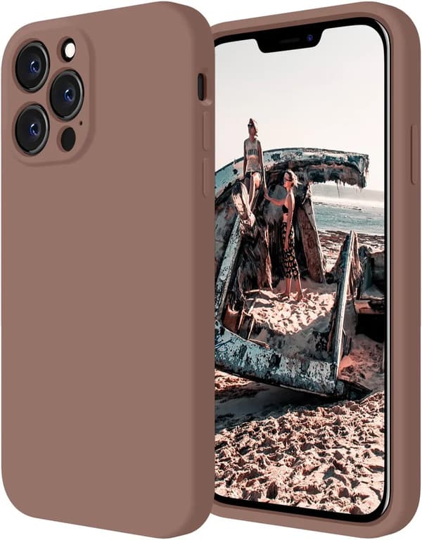 Designet til iPhone 13 Pro Max Cover, Silikone Fuld Dækning [Forbedr