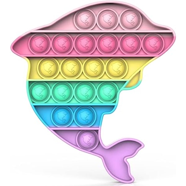 Push and Pop Bubble Sensorisk Fidget Leke, Sensoriske Klemleker,