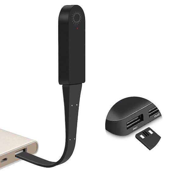 Bærbar LED Bordlampe med Touch Sensor, 3 Lysstyrkeniveauer