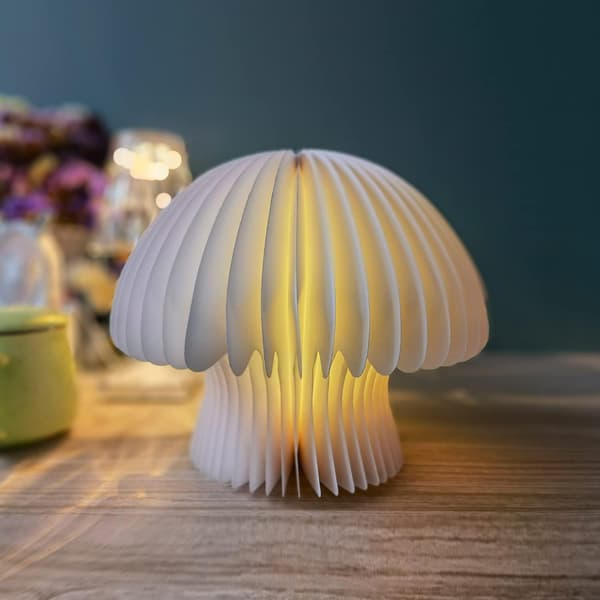 Mermaid Decor Fjärrkontroll Night Light Ocean Wave Projector 7