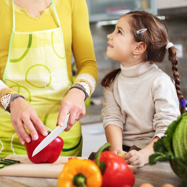 Barn bakning kök kökskniv köksset barnkök köksredskap barn leksa 8 delar set set 2