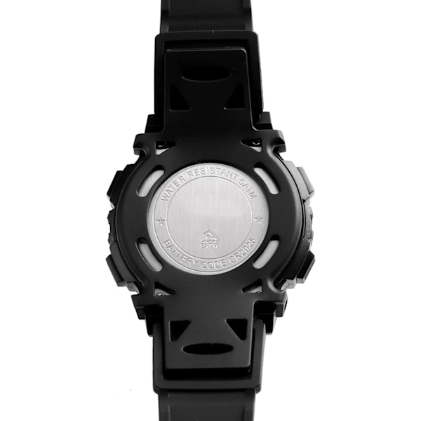Digitalt Ur Udendørs Sport 50M Vandtæt Elektroniske Ure Vækkeur 12/24H Stopur Kalender Dreng Pige Armbåndsur