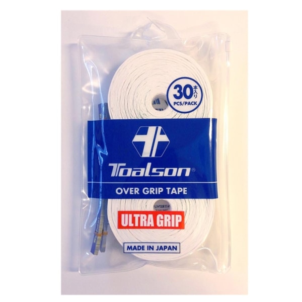 TOALSON Ultra Grip White 30-pack