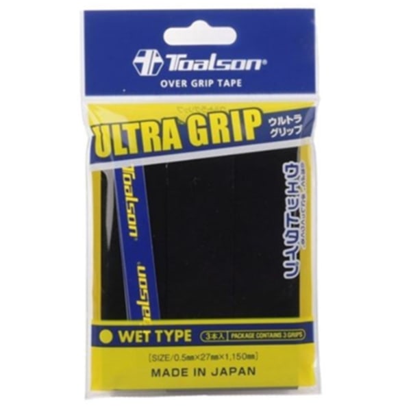 TOALSON Ultra Grip 3-pack Black