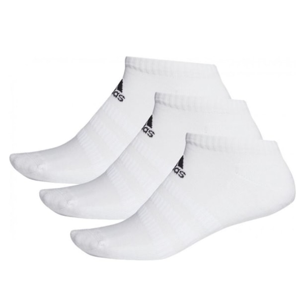 ADIDAS Cushion Low/no show White Socks 3-pack 34-36