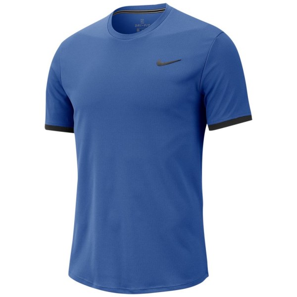 NIKE Court Dry Top Blue S