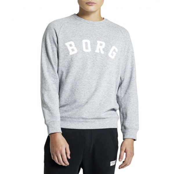 BJÖRN BORG Crew Light Grey Mens L