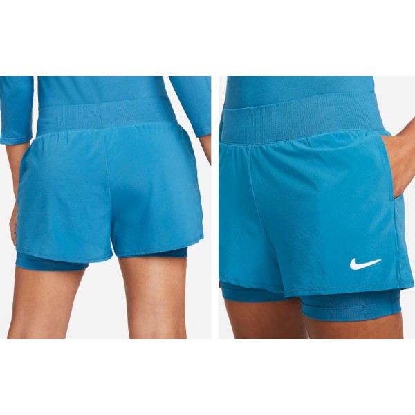 NikeCourt Dri-FIT Victory Ballpockets Brigade Blue Women XS