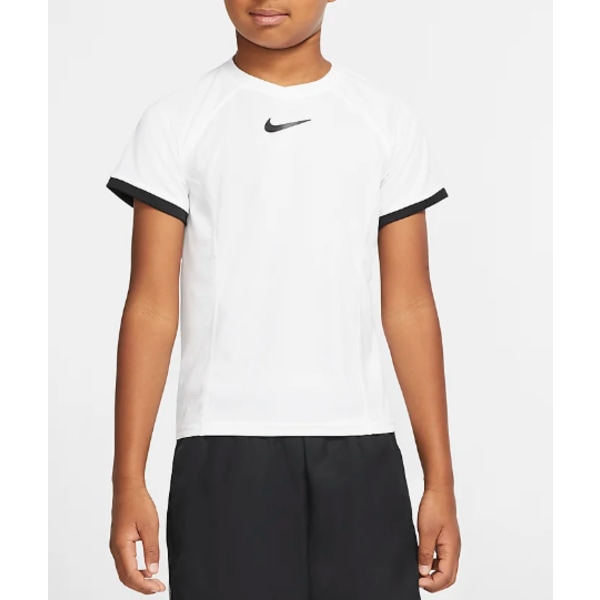 NIKE Court dry SS Top White - Boys XS