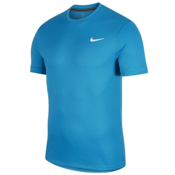 NIKE Court Dry Top Turquoise Mens S