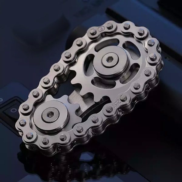 Sprockets Svänghjul Fingertop Gyro Sprockets Kedjor Metallleksak Guld multicolor